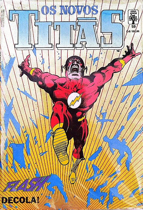 Gibi os Novos Titãs #59 - Formatinho Autor (1991) [usado]