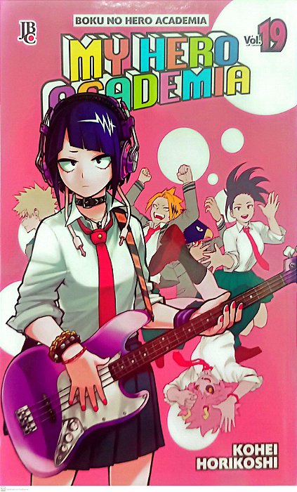 Gibi My Hero Academia #19 Autor Kohei Horikoshi (2019) [seminovo]