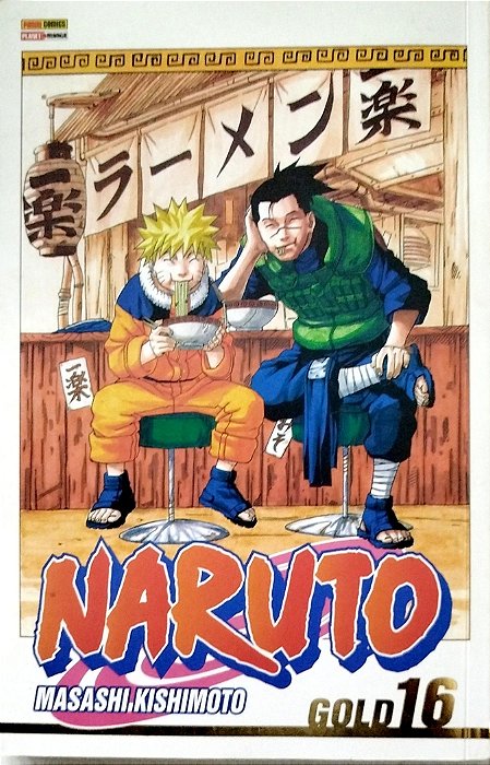 Gibi Naruto Gold #16 Autor (2016) [seminovo]