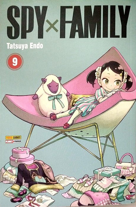 Gibi Spy X Family #9 Autor (2022) [seminovo]