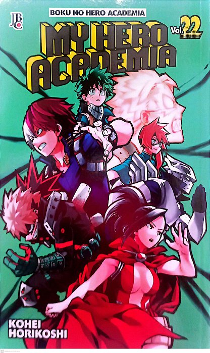 Gibi My Hero Academia #22 Autor Kohei Horikoshi (2019) [seminovo]