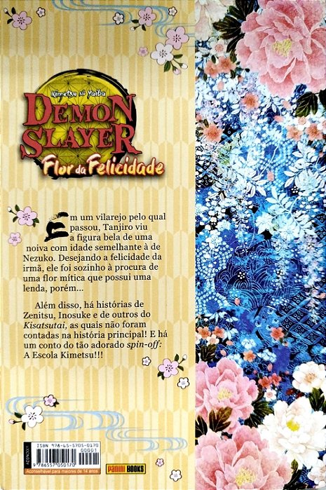 Gibi Flor da Felicidade - Demon Slayer Autor (2022) [seminovo]
