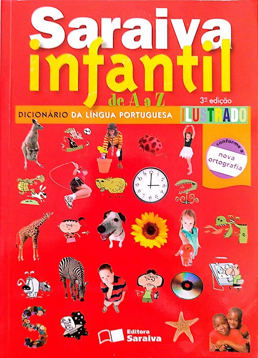 Livro Saraiva Infantil de a a Z Autor Vários (2012) [seminovo]