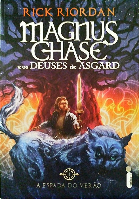 Livro a Espada do Verão - Magnus Chase e os Deuses de Asgard 1 Autor Riordan, Rick (2015) [seminovo]
