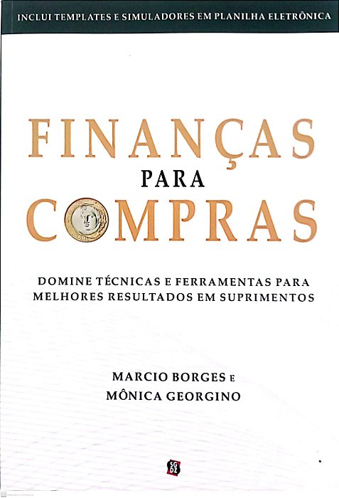 Livro Finanças para Compras Autor Borges, Marcio (2023) [seminovo]