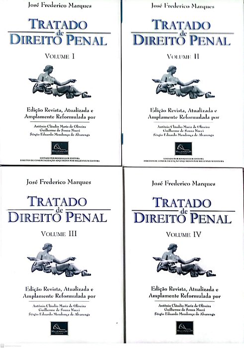 Livro Tratado de Direito Penal (4 Volumes) Autor Marques, José Frederico (2000) [usado]