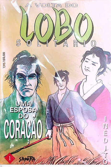 Gibi a Volta do Lobo Solitário #1 Autor (1993) [usado]
