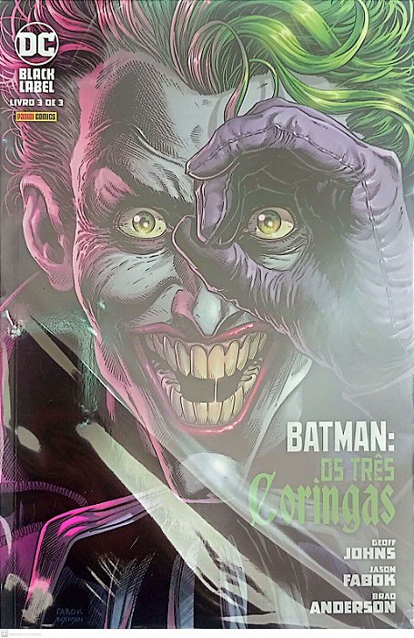 Gibi Batman: os Três Coringas #3 Autor Geoff Johns (2021) [seminovo]