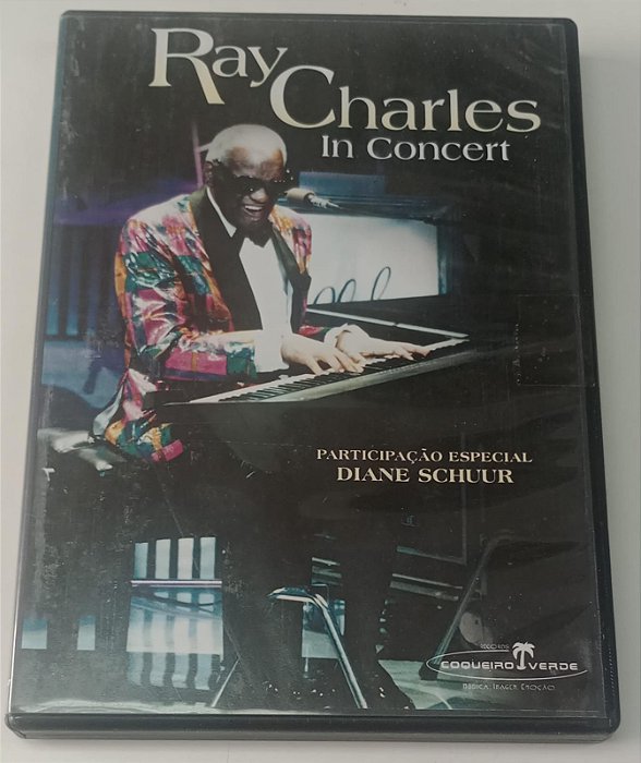 Dvd Ray Charles - In Concert Editora Michael Giacalone [usado]