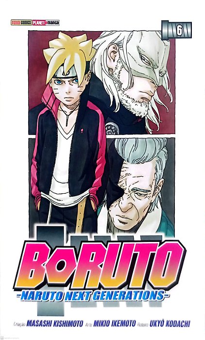 Gibi Boruto #6 Autor Masashi Kishimoto (2019) [seminovo]