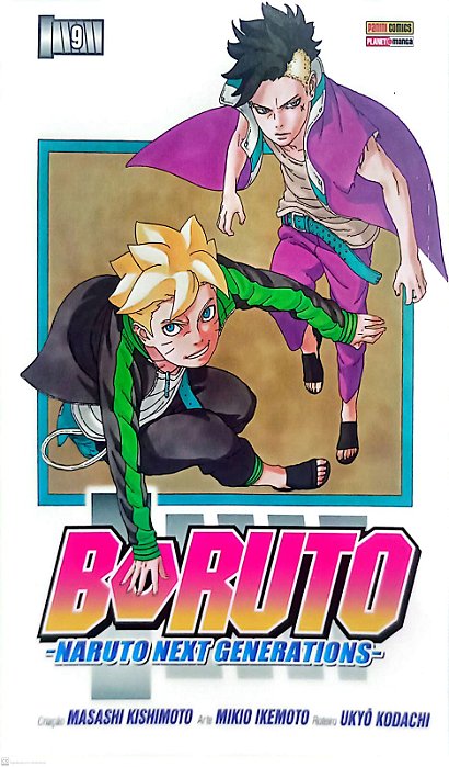 Gibi Boruto #9 Autor Masashi Kishimoto (2020) [seminovo]