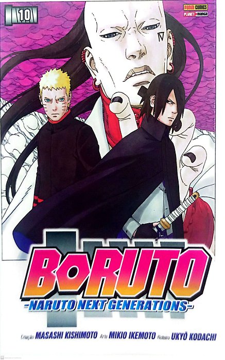 Gibi Boruto #10 Autor Masashi Kishimoto (2020) [seminovo]
