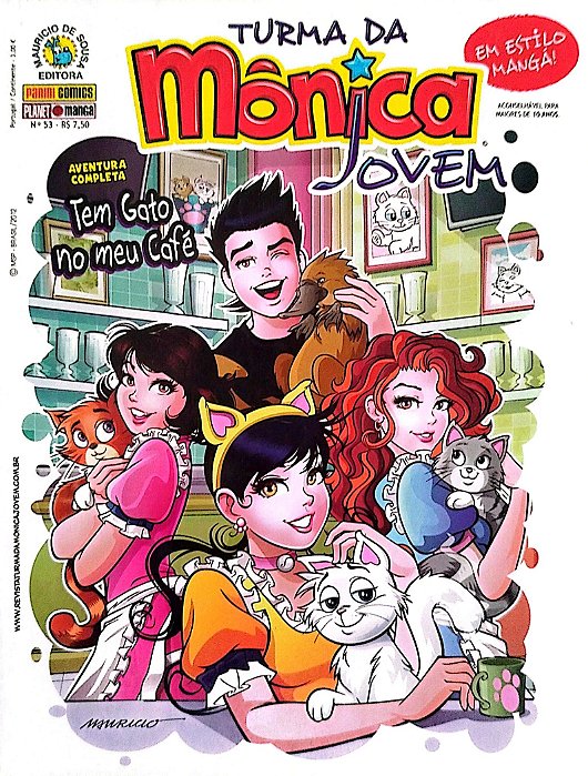 Gibi Turma da Mônica Jovem #53 Autor (2012) [usado]
