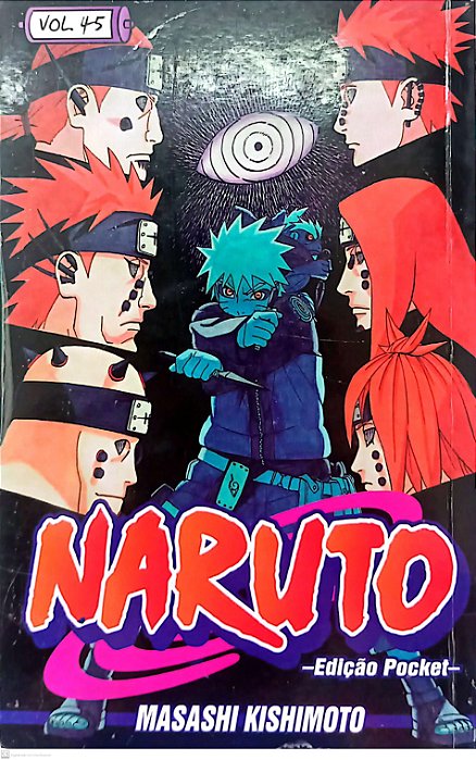 Gibi Naruto #45 Edição Pocket Autor Masashi Kishimoto (2014) [usado]