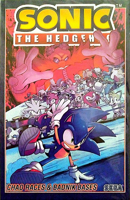 Gibi Sonic The Hedgehog Autor (2019) [seminovo]