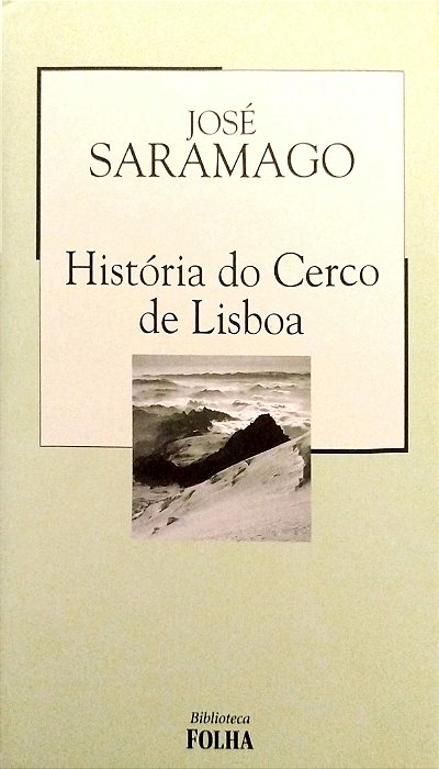 Livro História do Cerco de Lisboa Autor Saramago, José (2003) [seminovo]