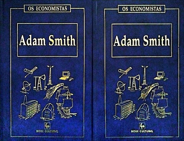 Livro Adam Smith - os Economistas 2 Volumes Autor Smith, Adam (1996) [usado]