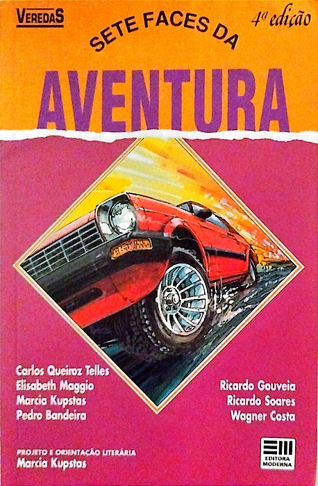 Livro Sete Faces da Aventura Autor Telles, Carlos Queiroz (1992) [usado]