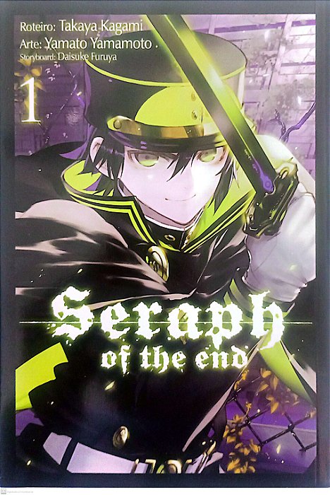 Gibi Seraph Of The End #1 Autor Takaya Kagami (2017) [seminovo]