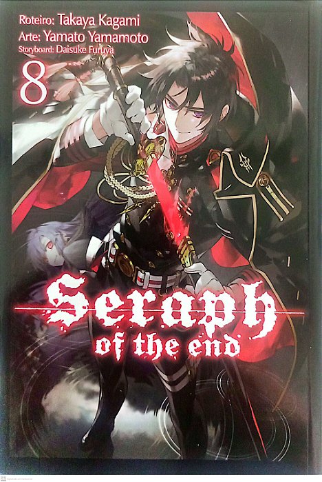 Gibi Seraph Of The End #8 Autor Takaya Kagami (2018) [seminovo]
