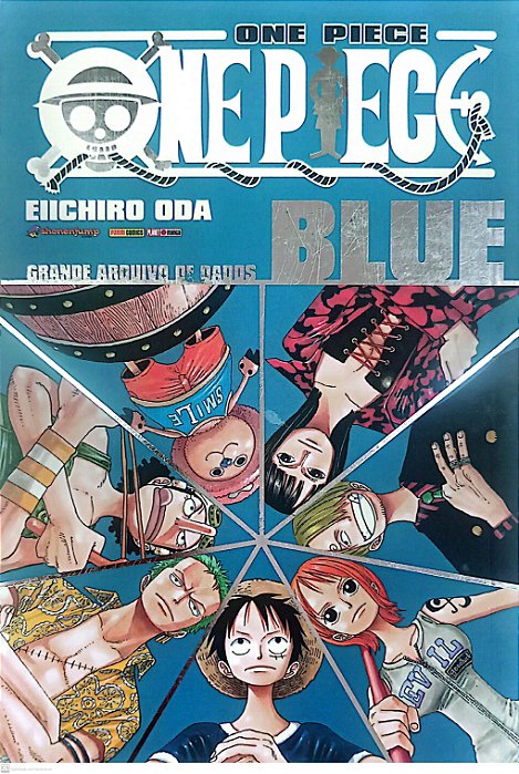 Gibi One Piece - Blue: Grande Arquivo de Dados Autor Eiichiro Oda (2015) [seminovo]