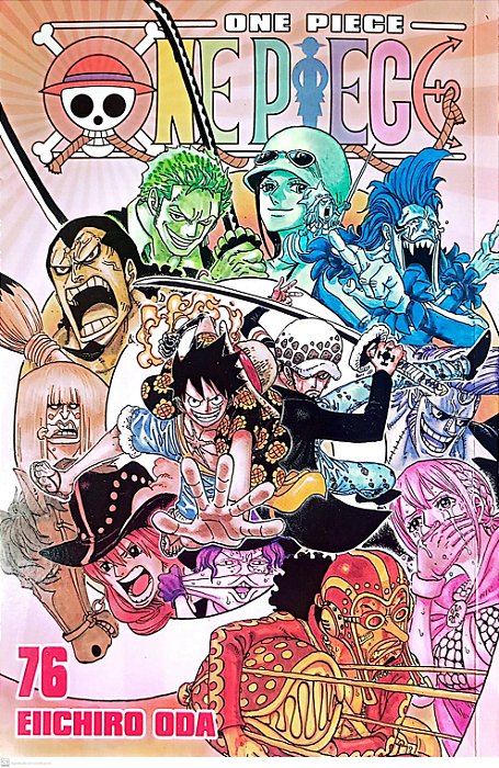 Gibi One Piece #76 Autor Eiichiro Oda (2018) [seminovo]
