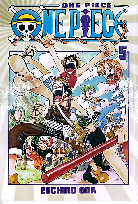 Gibi One Piece #5 Autor Eiichiro Oda (2012) [usado]