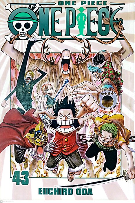Gibi One Piece #43 Autor Eiichiro Oda (2013) [seminovo]