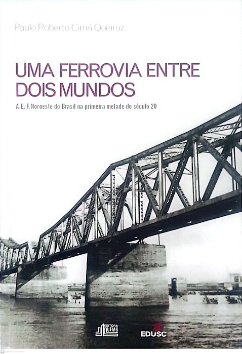Livro Uma Ferrovia entre Dois Mundos Autor Queiroz, Paulo Roberto Cimó (2004) [usado]