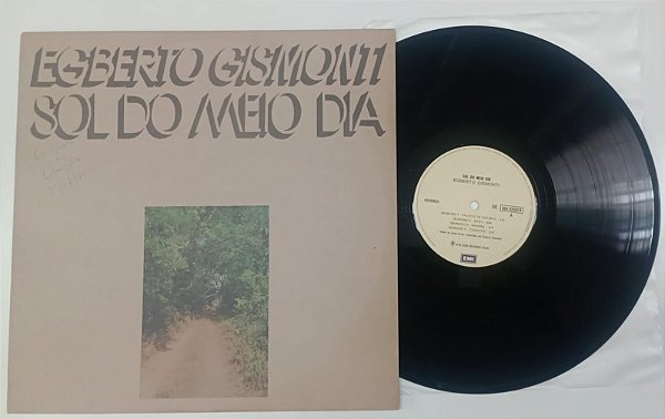 Disco de Vinil Egberto Gismonti - Sol do Meio Dia (lp 1978) Interprete Egberto Gismonti (1978) [usado]