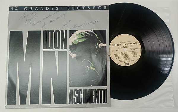 Disco de Vinil Milton Nascimento - 14 Grandes Sucessos (lp 1984) Interprete Milton Nascimento (1984) [usado]