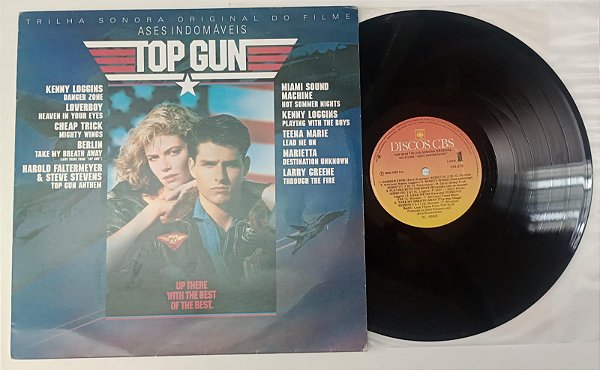 Disco de Vinil Top Gun - Trilha Sonora Original do Filme (lp 1986) Interprete Vários (1986) [usado]
