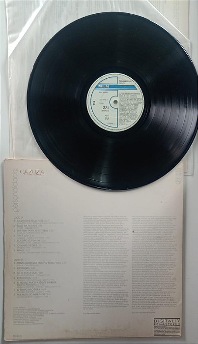 Disco de Vinil Cazuza - The Best Of Brazil (lp 1991) Interprete Cazuza (1991) [usado]