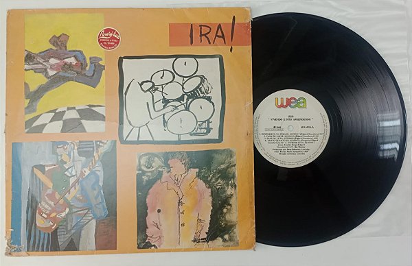 Disco de Vinil Ira ! - Vivendo e Não Aprendendo (lp 1986) Interprete Ira ! (1986) [usado]