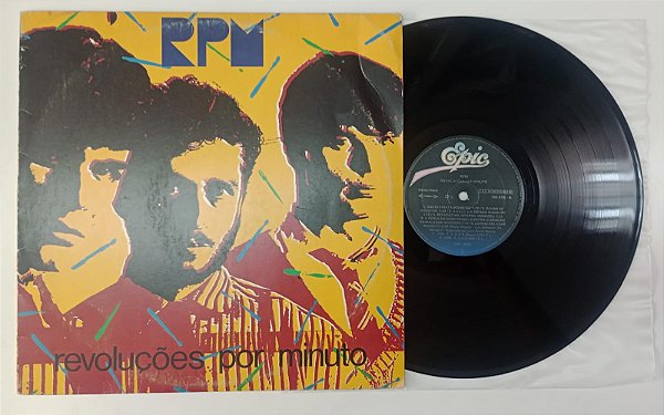 Disco de Vinil Rpm - Revoluções por um Minuto (lp 1985) Interprete Rpm (1985) [usado]