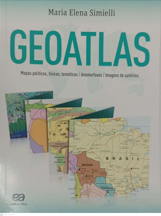 Livro Geoatlas Autor Simielli, Maria Elena (2017) [usado]