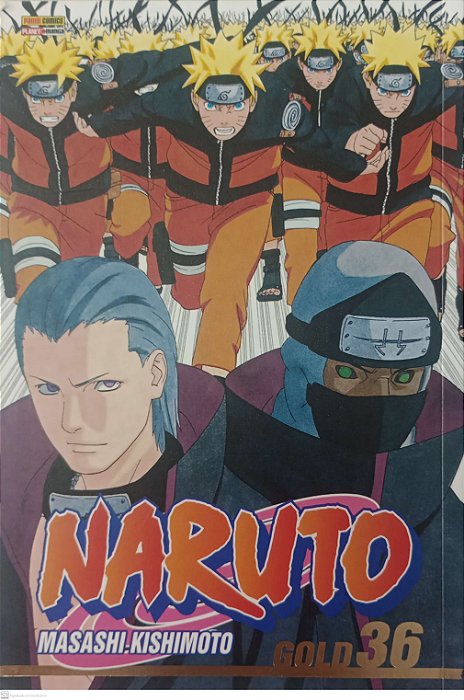 Gibi Naruto #36 Gold Autor Masashi Kishimoto (2021) [usado]