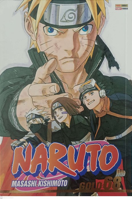 Gibi Naruto #68 Gold Autor Masashi Kishimoto (2021) [seminovo]