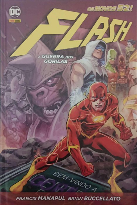Gibi Flash - a Guerra dos Gorilas Autor Francis Manapul e Brian Buccellato (2016) [seminovo]