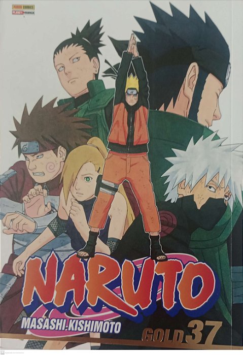 Gibi Naruto #37 Gold Autor Masashi Kishimoto (2021) [seminovo]