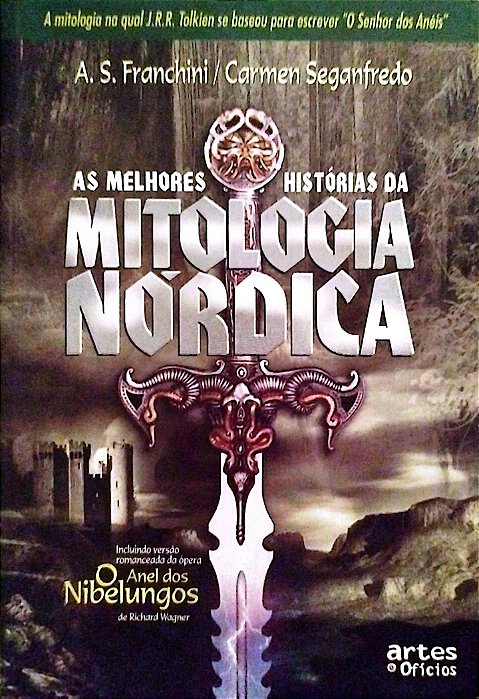 Livro as Melhores Histórias da Mitologia Nórdica Autor Franchini, A. S. (2008) [seminovo]