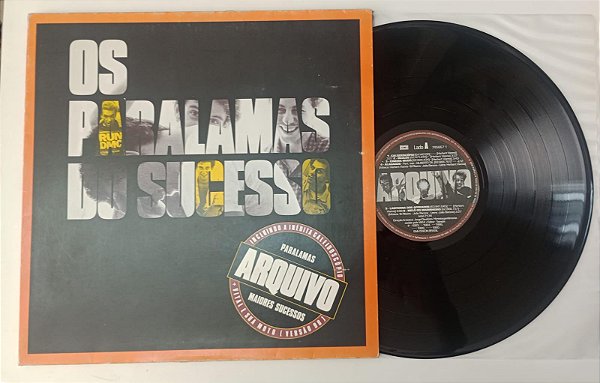 Disco de Vinil os Paralamas do Sucesso - Arquivo: Maiores Sucessos (lp 1990) Interprete os Paralamas do Sucesso (1990) [usado]