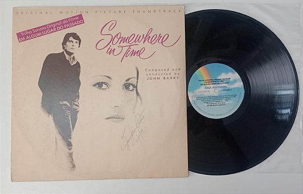 Disco de Vinil Somewhere In Time (em Algum Lugar do Passado) - Trilha Sonora Original (lp 1988) Interprete John Barry e Orquestra (1988) [usado]