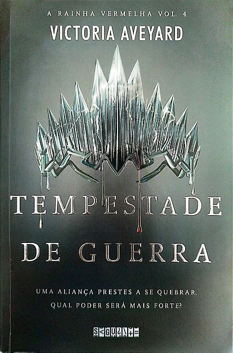 Livro Tempestade de Guerra - a Rainha Vermelha 4 Autor Aveyard, Victoria (2018) [seminovo]