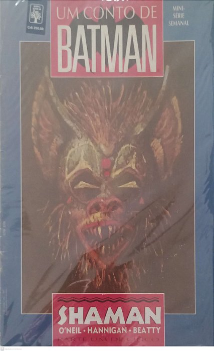 Gibi um Conto de Batman - Shaman (minissérie Completa) Autor (1991) [usado]