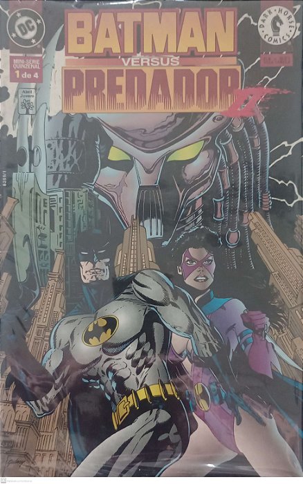 Gibi Batman Versus Predador Ii (minissérie Completa) Autor (1996) [usado]