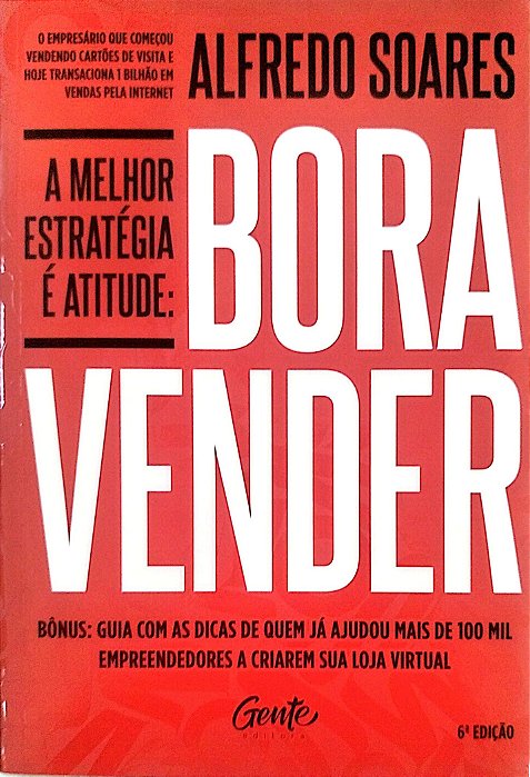 Livro Bora Vender Autor Soares, Alfredo (2019) [seminovo]