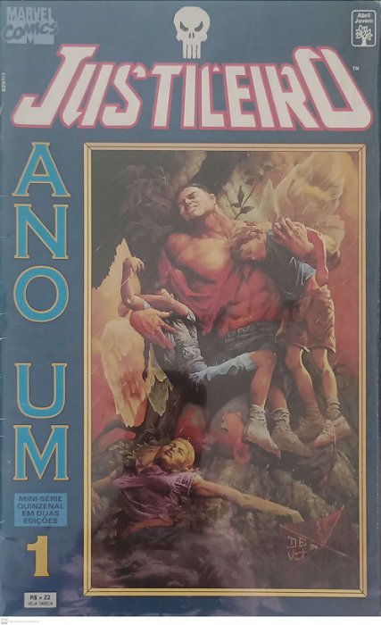 Gibi Justiceiro - Ano um #1 Autor (1996) [usado]