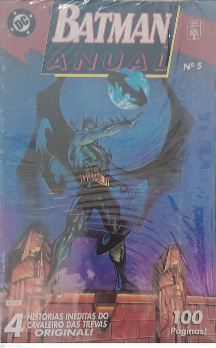 Gibi Batman Anual #5 Autor (1996) [usado]