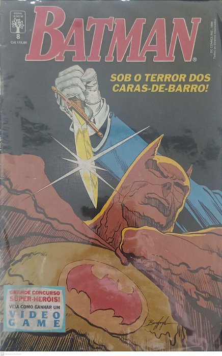 Gibi Batman (3ª Série) #8 Autor (1990) [usado]